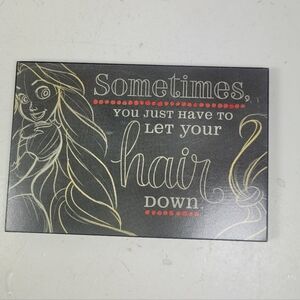 Rapunzle Wood Decoration